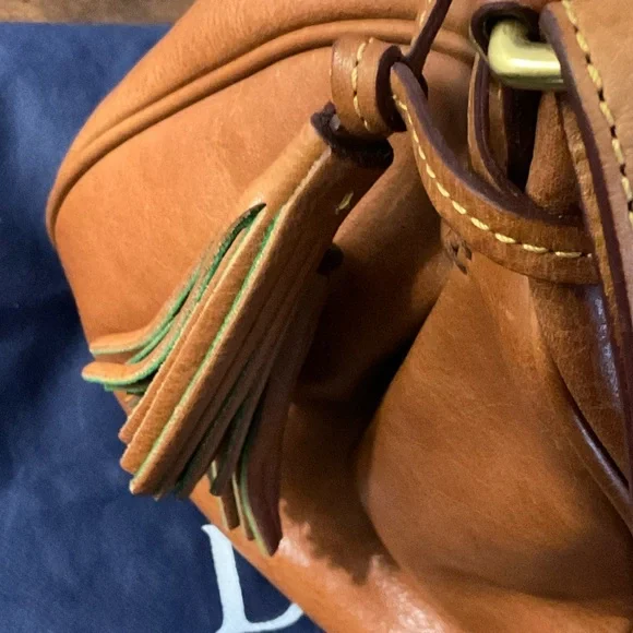 Dooney & Bourke Flourtine Leather Satchel Large - Picture 10 of 16